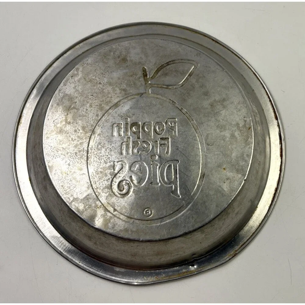 5 Vintage Pie Tins: Sunkist, Bakers Square, Poppin' Fresh, Betty Crocker, Misc.